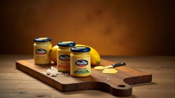 Craft gourmet flavors with maille mustard varieties